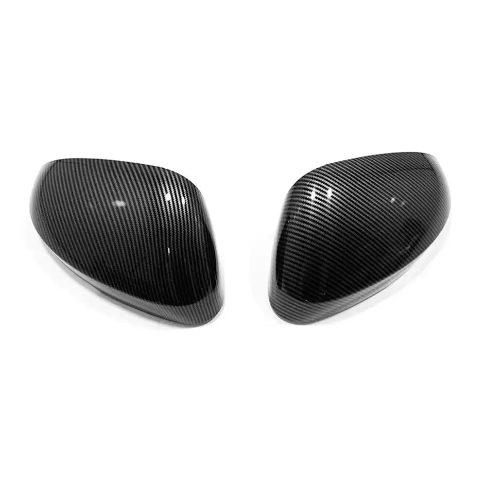 For Mitsubishi Outlander 2022 2023 Car Sticker Rearview Side Mirror Cover Wing Cap Exterior Door Rear View Case Trim Carbon Auto Quake Carbon