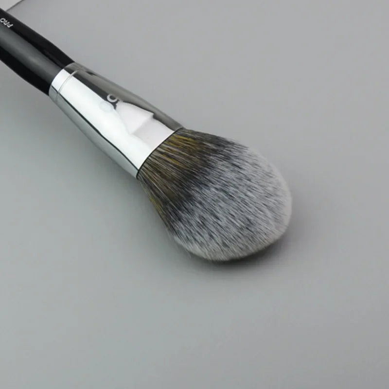 PRO Light Loose Powder Makeup Brush #50 - Tapered Shaped Light Air Powder Finish Beauty Cosmetics Blush Blender Brush Tool Quake
