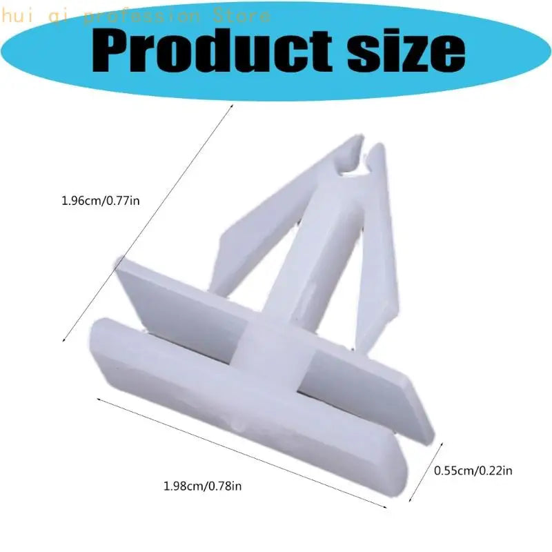 Car Trim Panel Retaining Clips with Plastic Push-in Design for Side Skirt H8WE Quake