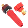 Welding Quick Connector Copper Terminal Insulated Rubber Plug Socket DKJ10-25 DKJ35-50 For Arc Welding Equipment Connection Quake A4
