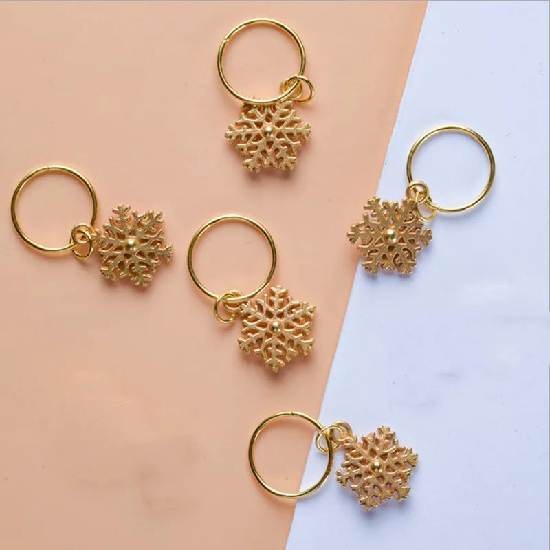 Hair Braid Rings & Pendant Beads Set – DIY Dreadlock Accessories