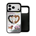 6090493 Mirror Surface Magnetic Phone Case Cover for IPhone 13 14 15 16 17 18 Pro Max Case Cartoon Quake mirror (no magsafe) iPhone 15