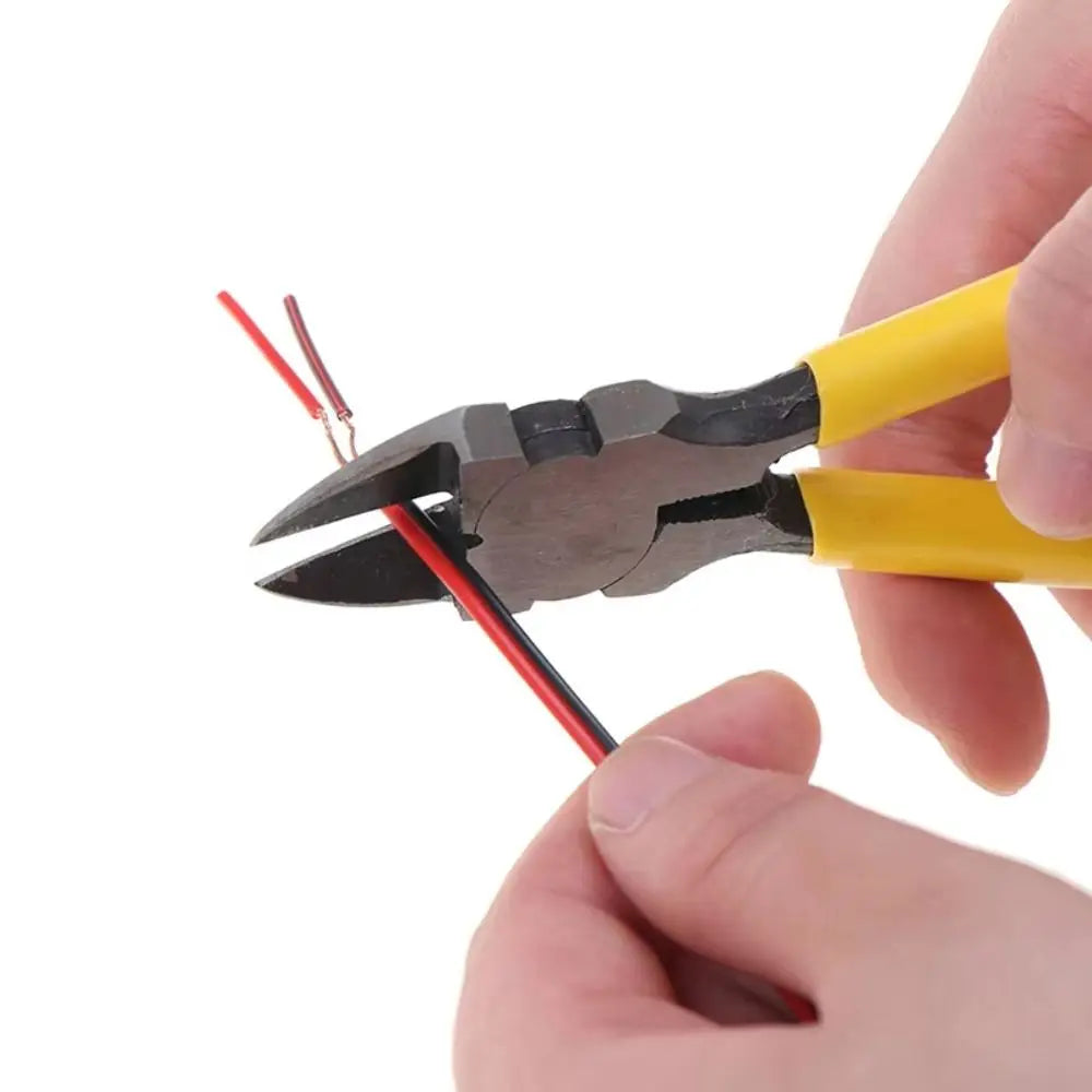 New Ultra Sharp Wire Cutter Heavy Duty with Long Flat Nose Flush Cutter Precision Side Cutter for Cables Wires Craft Cutting Quake