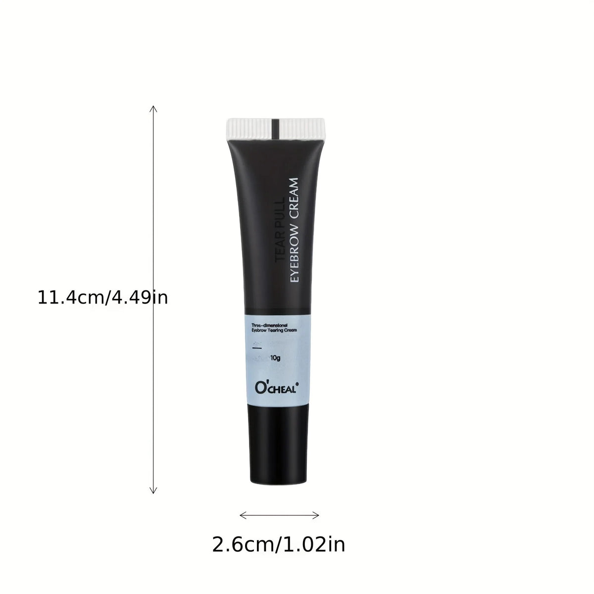 Long-Lasting Waterproof Eyebrow Gel - Semi-Permanent Tattoo Tint For Enhanced Color And Definition - Cosmetic Quake