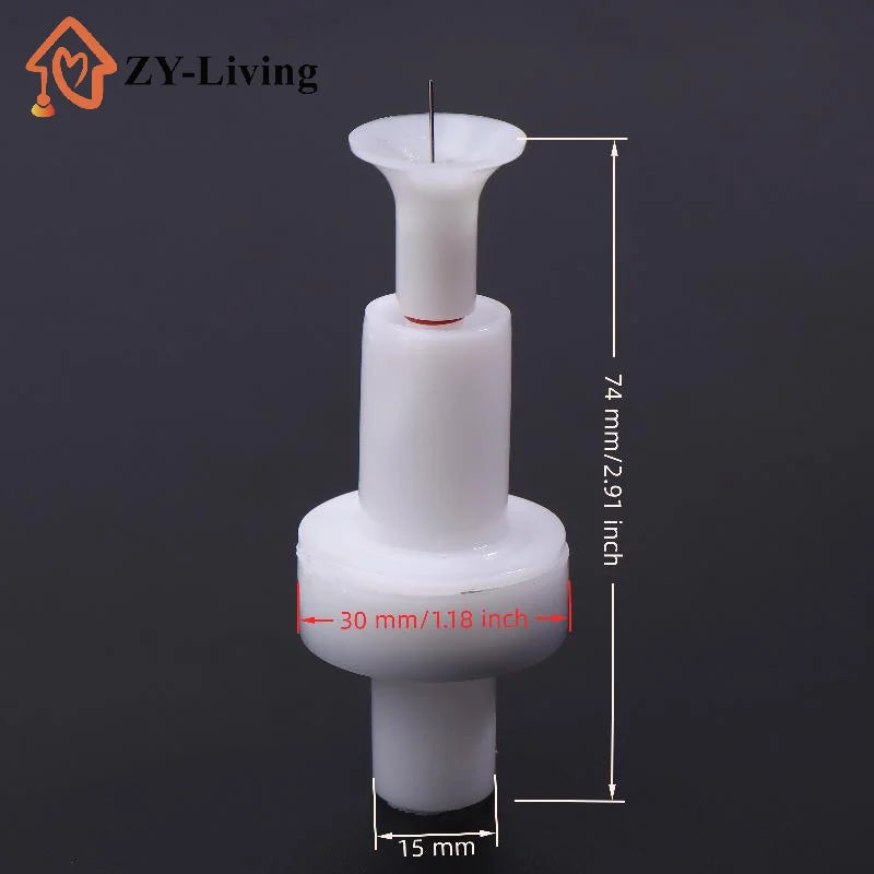 1PCS Electrode Holder Round Gun Tip Discharge Needle For Gema Powder Coating Gun Spare Parts Nozzle Quake