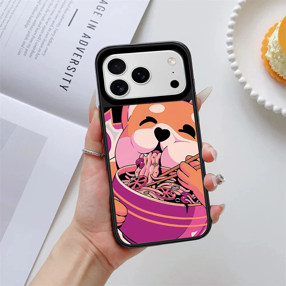 6090753 Mirror Surface Magnetic Phone Case Cover for IPhone 13 14 15 16 17 18 Pro Max Case Quake