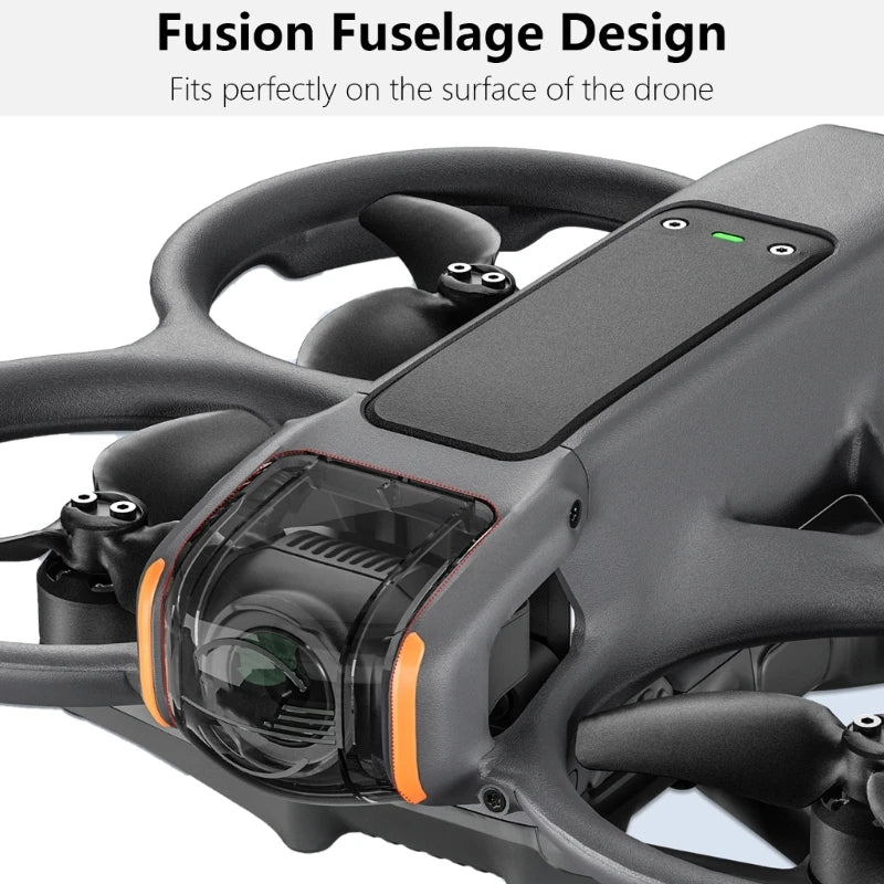 Precisions Fit Camera Lens Guard for Avata2, Transparent PC Gimbals Guard Protector Quick Installation K1KF Quake