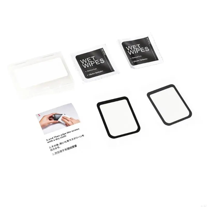 Camera Screen Protector for X6, Screen Tempered Glass Film Black Border Frame with Install Tool Set K1KF Quake 2 sets CN