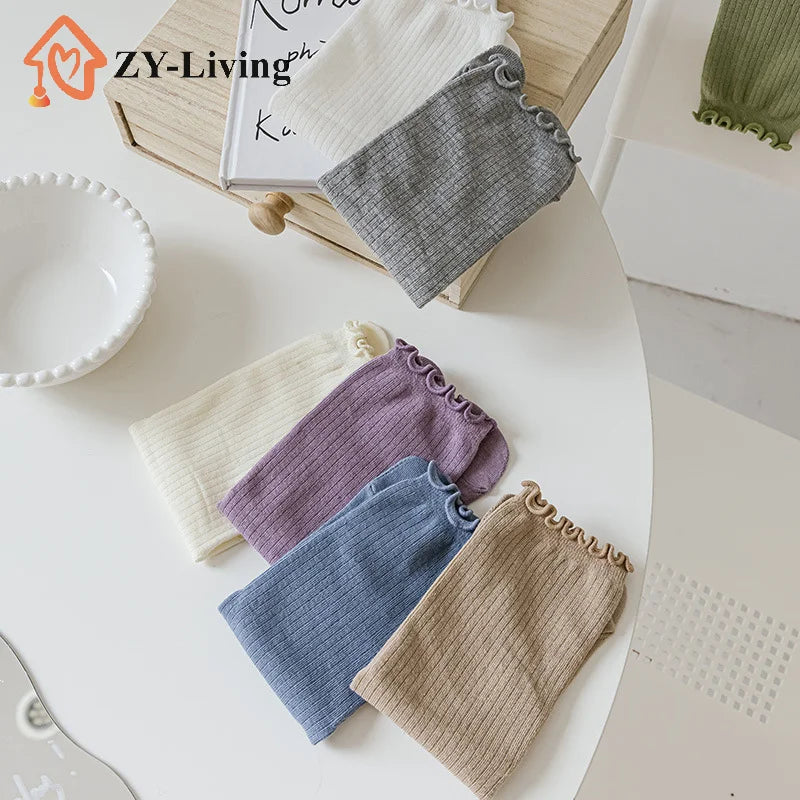 1Pair New High Quality Combed Cotton Split Toe Socks Unisex Simple Comfortable Two-Toed Socks Harajuku Men Women's Tabi Socks Quake