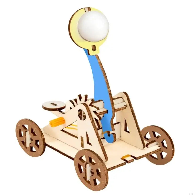 Wooden Ancient Catapult Model Craft Set Adjustable Angles Kids Educational Toy For Classroom Science Experiment K1KF Quake CN