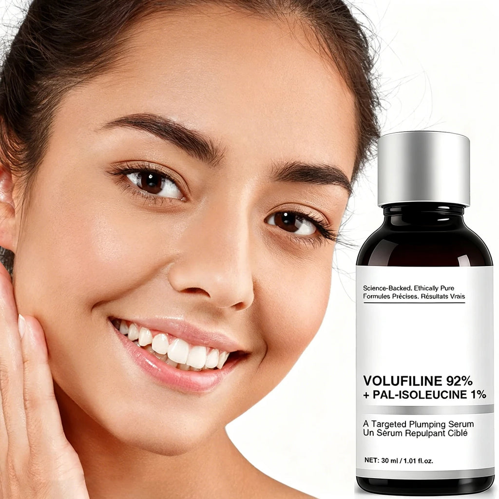 1/2PCS Volufiline Serum, Volufiline 92% + Pal-Isoleucine 1% Plumping Serum with Niacinamide Skin Radiance Boosting Facial Care Quake