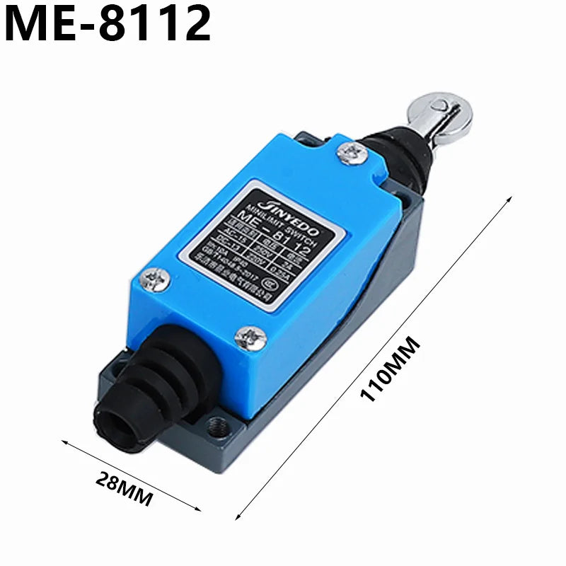 ME ME-8108 limit switch Rotary Adjustable Roller Mini Limit Switches TZ-8108 AC250V 5A NO NC 8108 8104 8111 8112 8122 8166 9101 Quake ME-8112