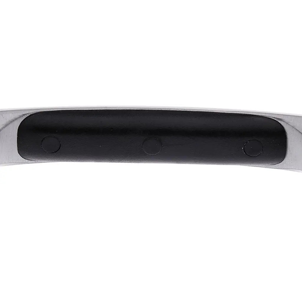 Resin Metal Suitcase Handle Replacement Silver Pull Hand Grip for Hotel Luggage Stand Folding Support Portable Travel Accessory Quake Default Title