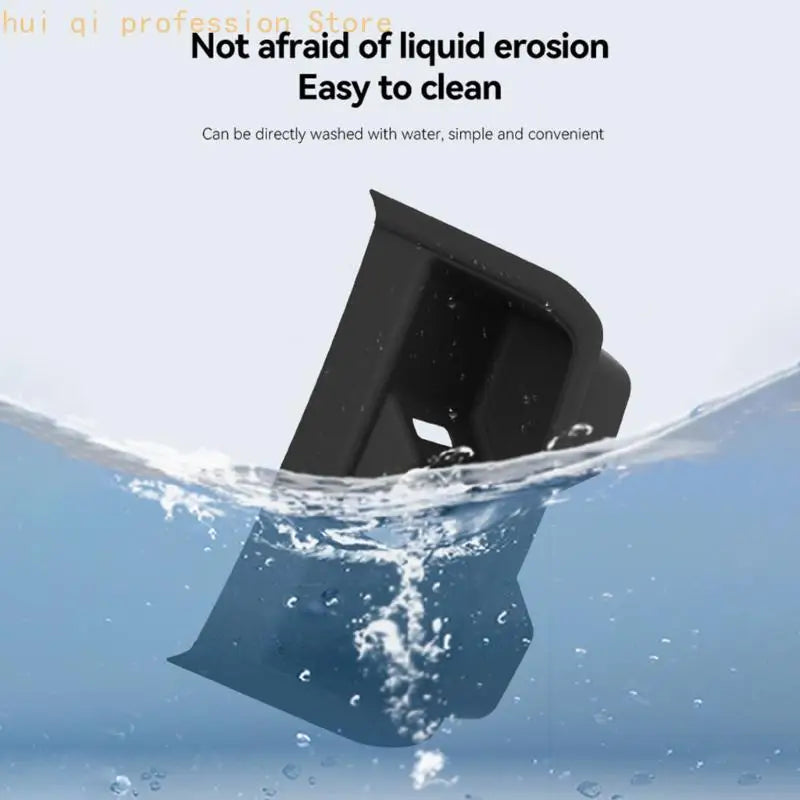 Flexible Rear Armrest Cup Insert for 2027 Rear Console, Black Liner H8WE Quake CN