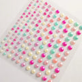 Rhinestone Pearl Face Gem Stickers – Glitter Temporary Tattoo
