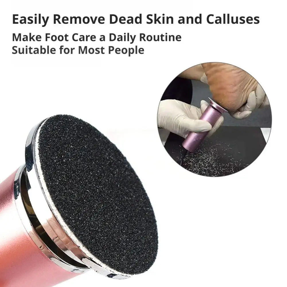 43mm 60pcs/Box Foot Dead Skin Sandpaper For Electric Nail File Cuticle Callus Replaceable Sanding Paper Professional Pedicure Quake