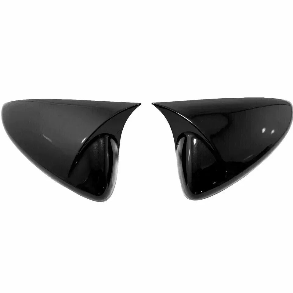 For Mazda CX-50 CX50 2022-2024 Car Sticker Rearview Side Mirror Cover Wing Cap Exterior Door Rear View Case Trim Carbon Fiber Quake Gloss Black