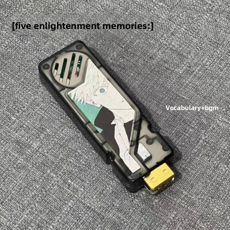 Hot Jujutsu Kaisen Gaia Memory Gojo Sukuna Voice Module Anime Original Sound BGM DIY Design Compatible with Double Driver Belt Quake