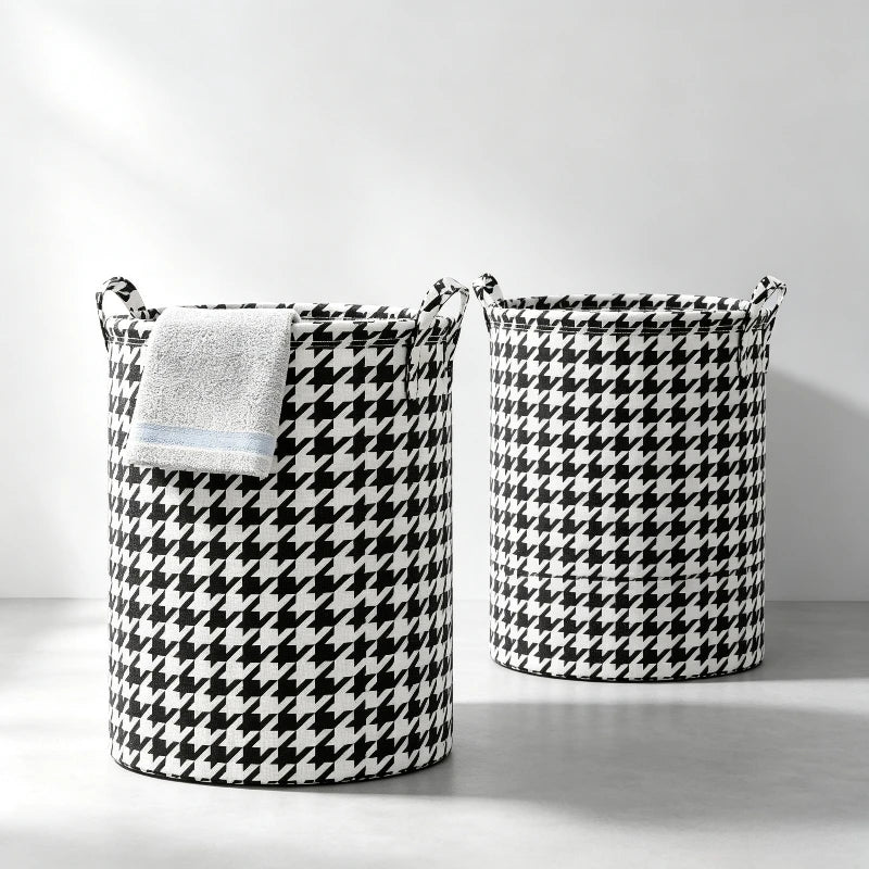 Collapsible Laundry Hamper Household Bathroom Clothes Storage Basket Dorm Foldable Toy Dirty Clothes Washing Bin Quake
