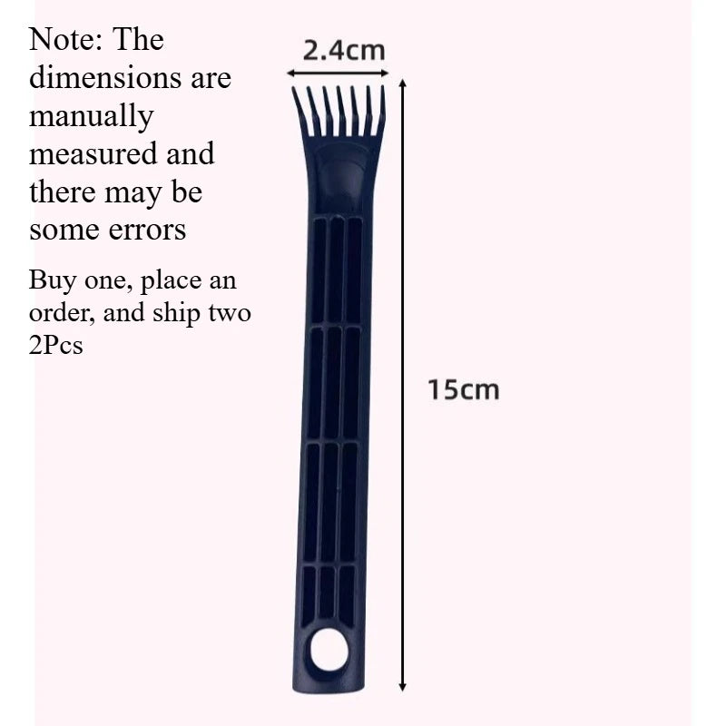 2Pcs Fruit Seed Remover Portable Watermelon Seed Extractor Plastic Fruit Seed Picker Lazy Tool for Watermelon Melon Seed Removal Quake 2 Pcs