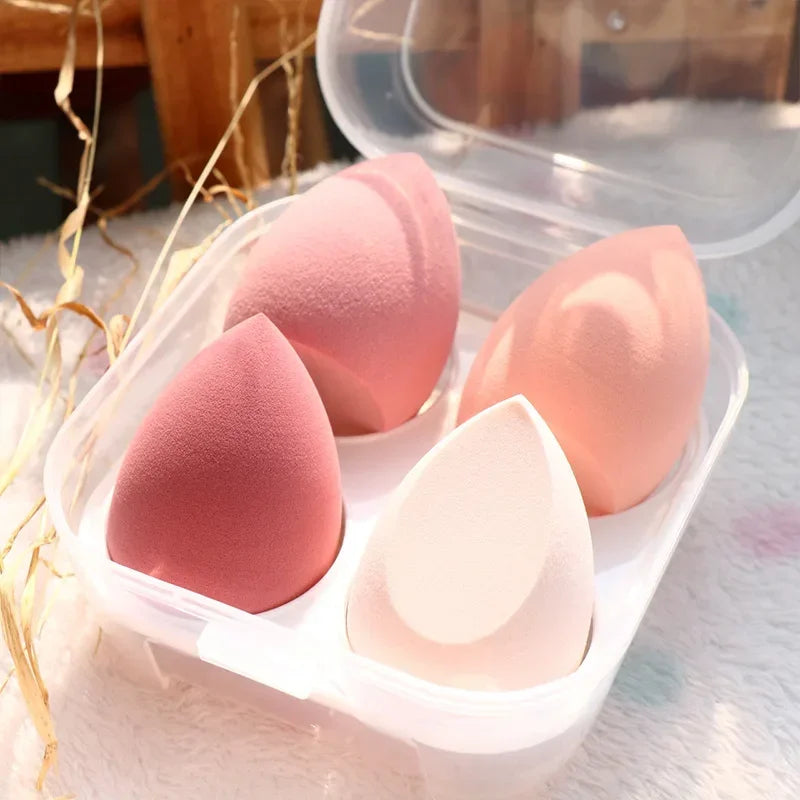 Makeup Sponge Cosmetic Puff – Foundation & Powder 1/4/6 Pcs
