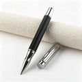 Metal Wood Grain Rollerball Pen Business Office Signature Pen 0.7mm Black Ink Gel Pen School Supplies Gift Quake 996-1