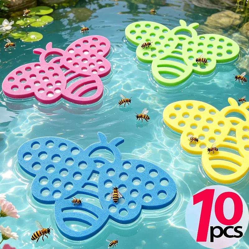 10/1PCS Floating Tray Bee Watering Station EVA Foam Insect Waterer Safe Drinking Tools for Bees & Butterflies Garden Supplies Quake