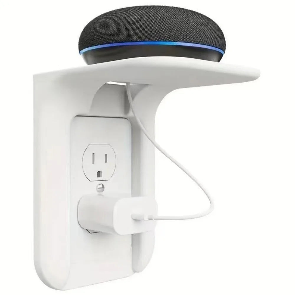 Plastic Living Rooms Racks & Holders Outlet Shelf Switch Rack Phone Charging Holder Barthroom Storage Quake