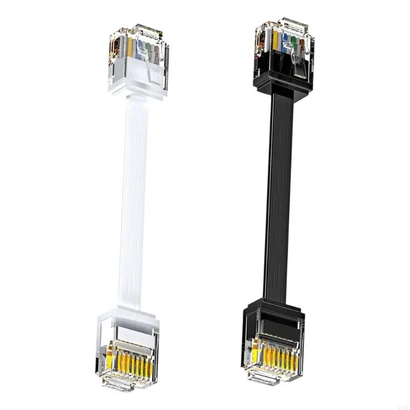 Cat6 Flat Ethernet Short UTP Cable Rj45 Boot Cord Networking Connector Cat6 Networking Cable Management for Router K1KF Quake