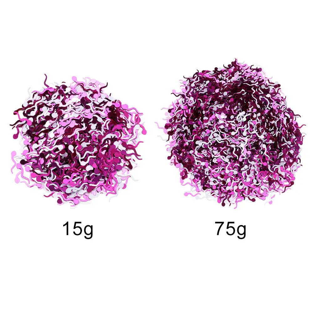 Rose Red Color Table Confetti Party for Wedding Bridal Shower for Bachelorette Party Decoration Supplies Party Confetti Quake