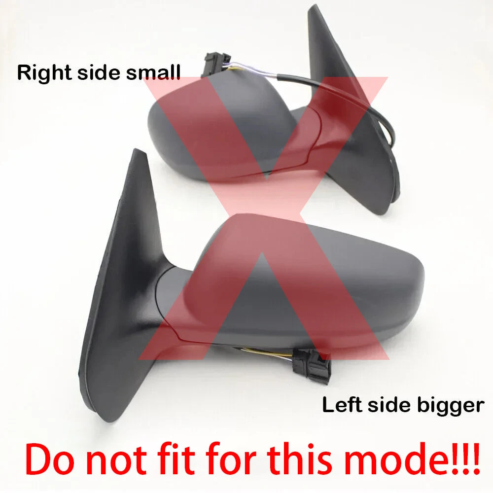 For VW Golf 4 MK4 1998-2002 Passat B5 Jetta Car Rearview Side Mirror Cover Sticker Wing Cap Exterior Door Case Trim Carbon Auto Quake