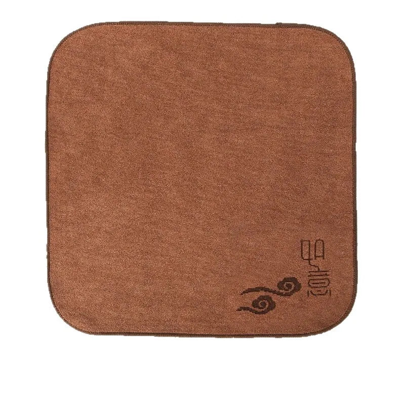 Tea towel ruyi absorbent tea cloth rag tea table tea mat special tea set accessories wiping towel Quake