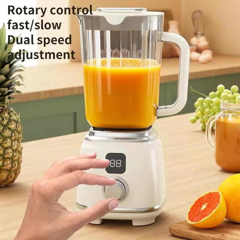 Electric Portable Juicer Fresh Fruit Mixer 10 Blades 600ML Multifunctional Juicer Ice Crusher Smoothie Blender Home Kitchen Tool Quake