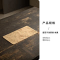 Jacquard Dry Tea Mat Waterproof Tea Mat Kung Fu Tea Set Accessories Fabric Heat-resistant Tea Table Mat Chinese Zen Table Quake Dry Tea Mat - Beige