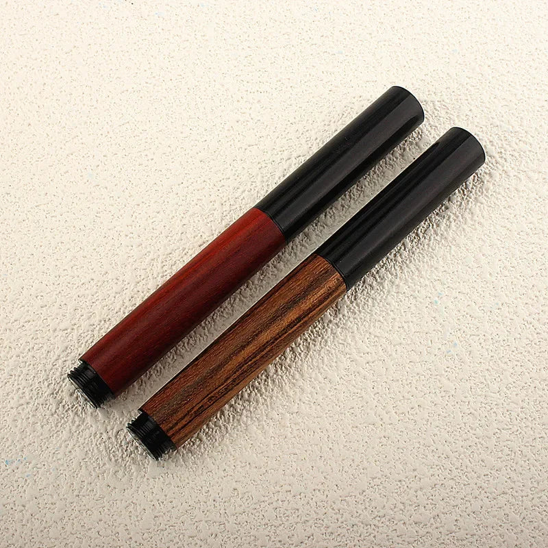 Mini Wood Business Office Student School Stationery Supplies EF 0.38mm Nib Fountain Pen School Supplies Stationery Quake