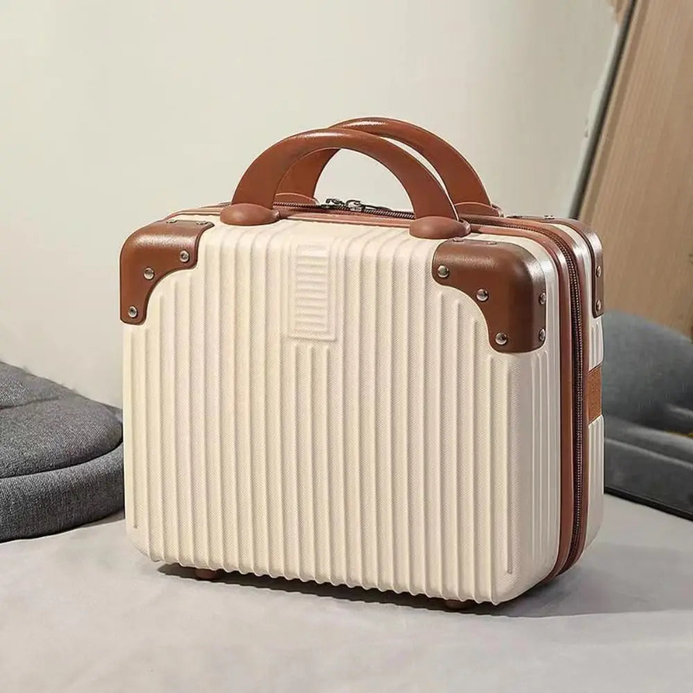 Hot Sales 14 inch Travel Suitcase Mini Travel Makeup Case Organizer Hand Boarding Case For Women Quake 12