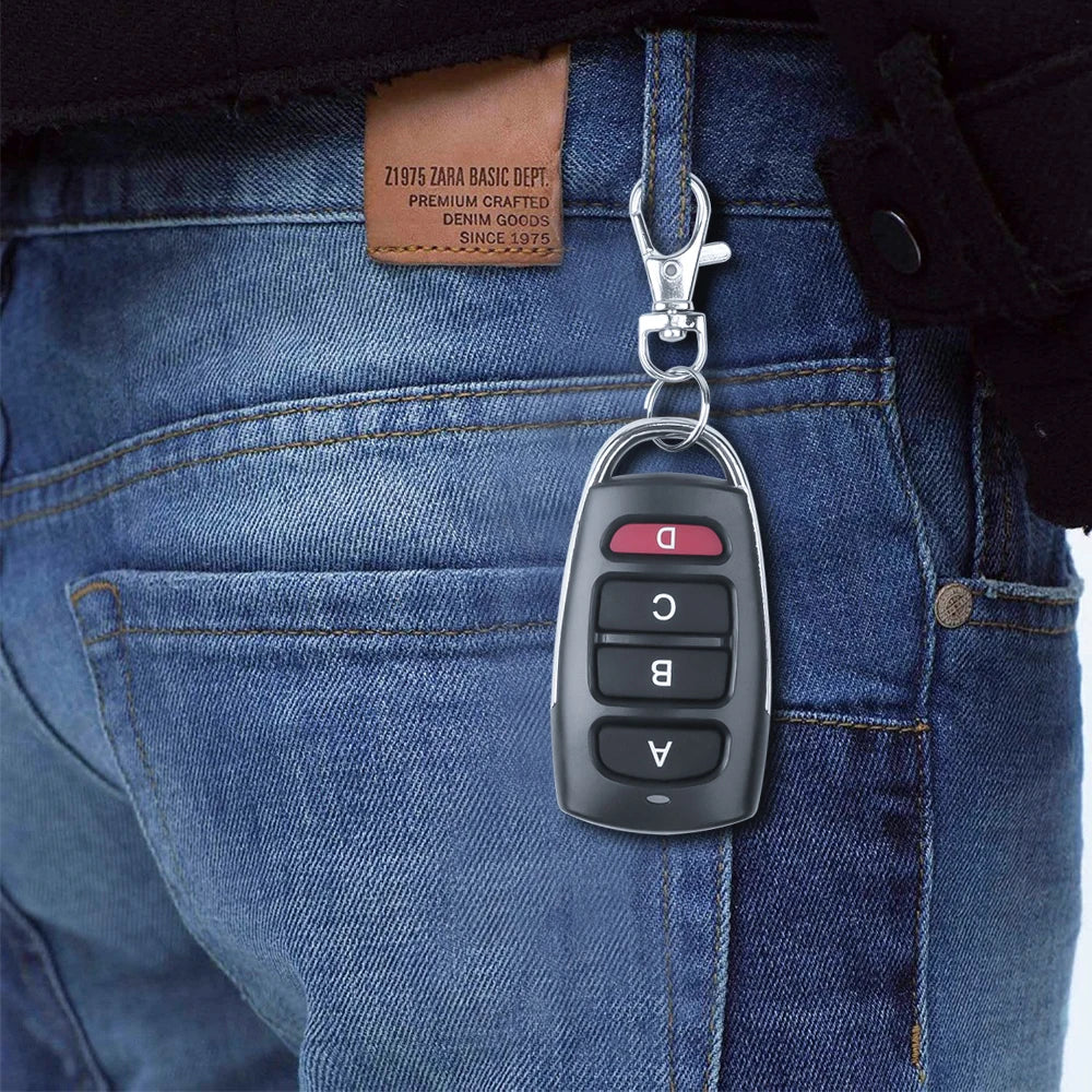 Wireless RF 433mhz Remote Control Copy Code Garage Door Gate Duplicator 433 Mhz Key Remote Opener Quake
