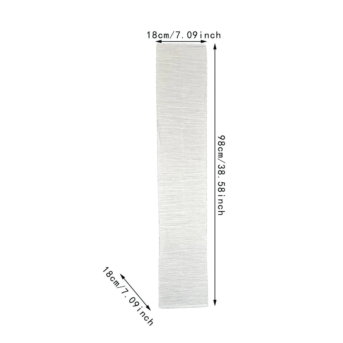 Modern LED Paper Floor Lamp Shade Replacement Minimalist Lampshade for Bedroom Lighting Quake beigewhite