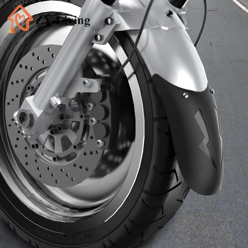 1Pcs Motorcycle Lengthen Front Fender Rear or Front Wheel Extension Fender Mudguard Splash Guard Universal Quake