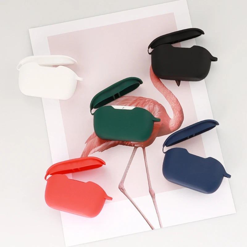 Compatible for JBL Wave Buds Shockproof Headphone Sleeve Impact-resistant Housing Anti Dust Washable Silicone Soft Cover K1KF Quake