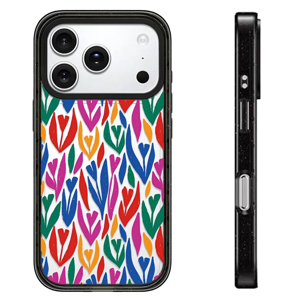 6090886 Impact Black Border Magnetic Case: Compatible with IPhone 18 17 16 15 14 13 Pro Max 18Pro Quake impact (MagSafe) 1 iPhone17