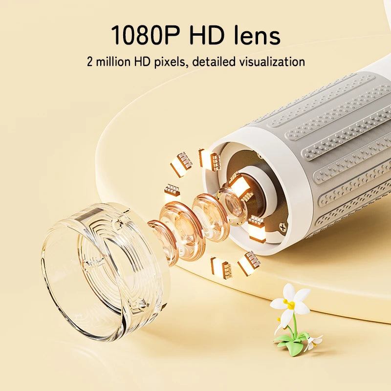 Microscope for Kids 3-Inch Eye-Protection LCD Screen Digital Microscope Scientific Educational Toys Gifts for Christmas Birthday Quake