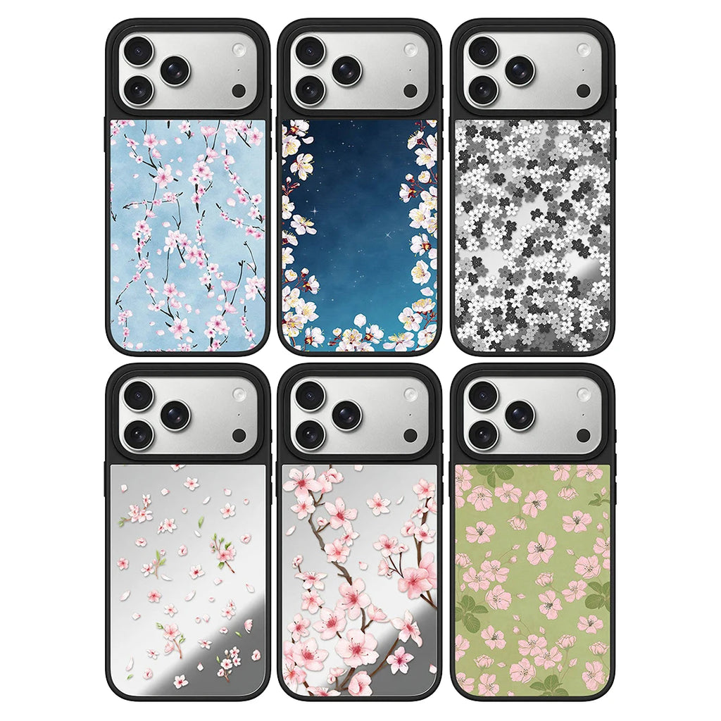6090122 Mirror Surface Magnetic Phone Case Cover for IPhone 13 14 15 16 17 18 Pro Max Case Multicolor Quake