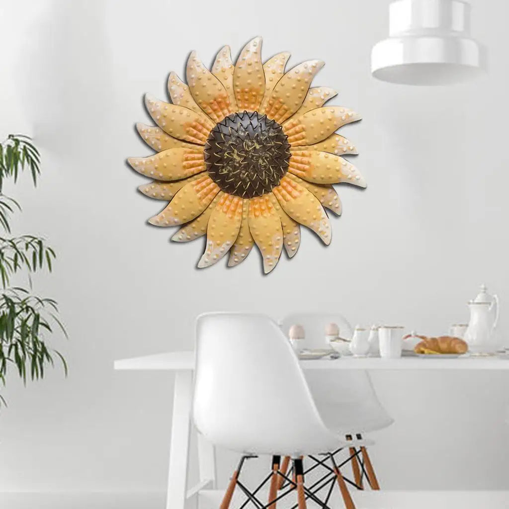 Porch Wall Art Floral Wall Home Hanging Decoration for Office Living Room Patio Kitchen, Porch, Hallway Quake