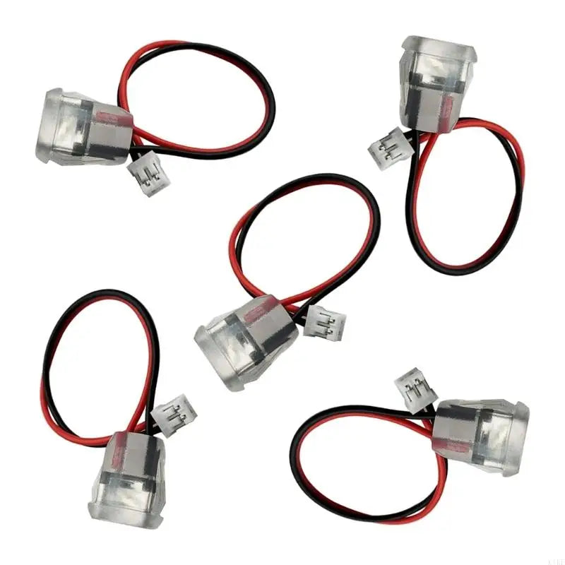 Charging Port Part Type-C Female Housing 2Pin Wire for Desk Light Repair, Clear Shell Charging Piece for Reading Light and K1KF Quake