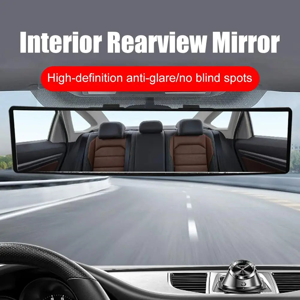 Car Baby Mirrors Interior Rear View Mirror Wide Angle Convex Rearview Mirror Anti Glare Large Vision Panoramic Auxiliary Monito Quake