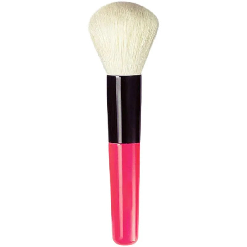 Professional Highlighter Brush Partial Face Powder Brush Foundation Blush Makeup Brush Portable Cosmetic Beauty Tools Quake Pink