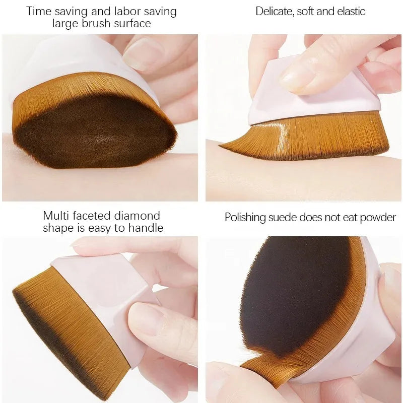 1/2pcs New Magic Makeup Brush Beauty Powder Face Blush Brushes Portable Professional Foundation Brush Large Cosmetics Soft Base Quake