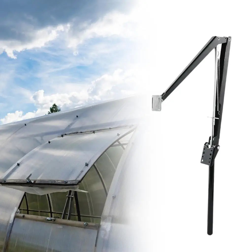 Greenhouse Vent Automatic Opener Greenhouse Window Opener, Sturdy ,Agriculture Ventilation Metal Solar Heat Sensitive Quake Default Title