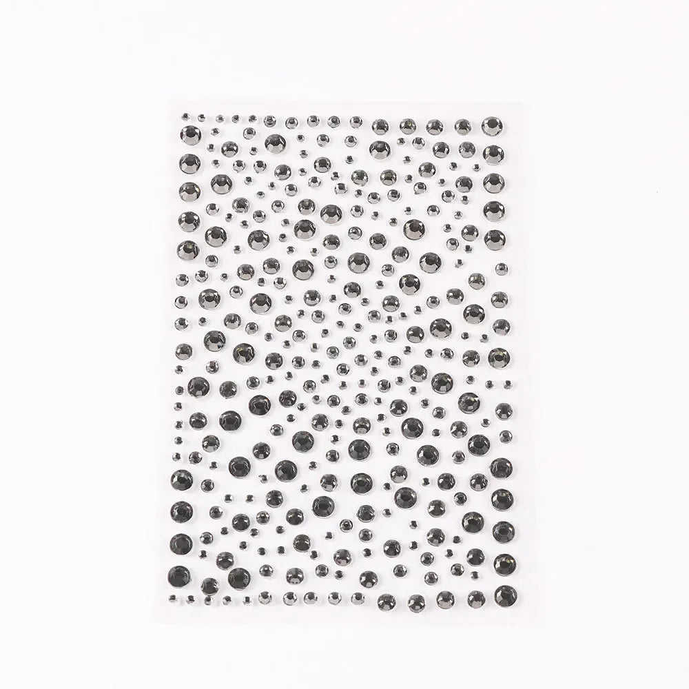 Face Decorations Rhinestone Stickers for Music Festival Halloween Party Mobile Crystal Sticker Women Girls DIY Diamond Stickers Quake NO.33